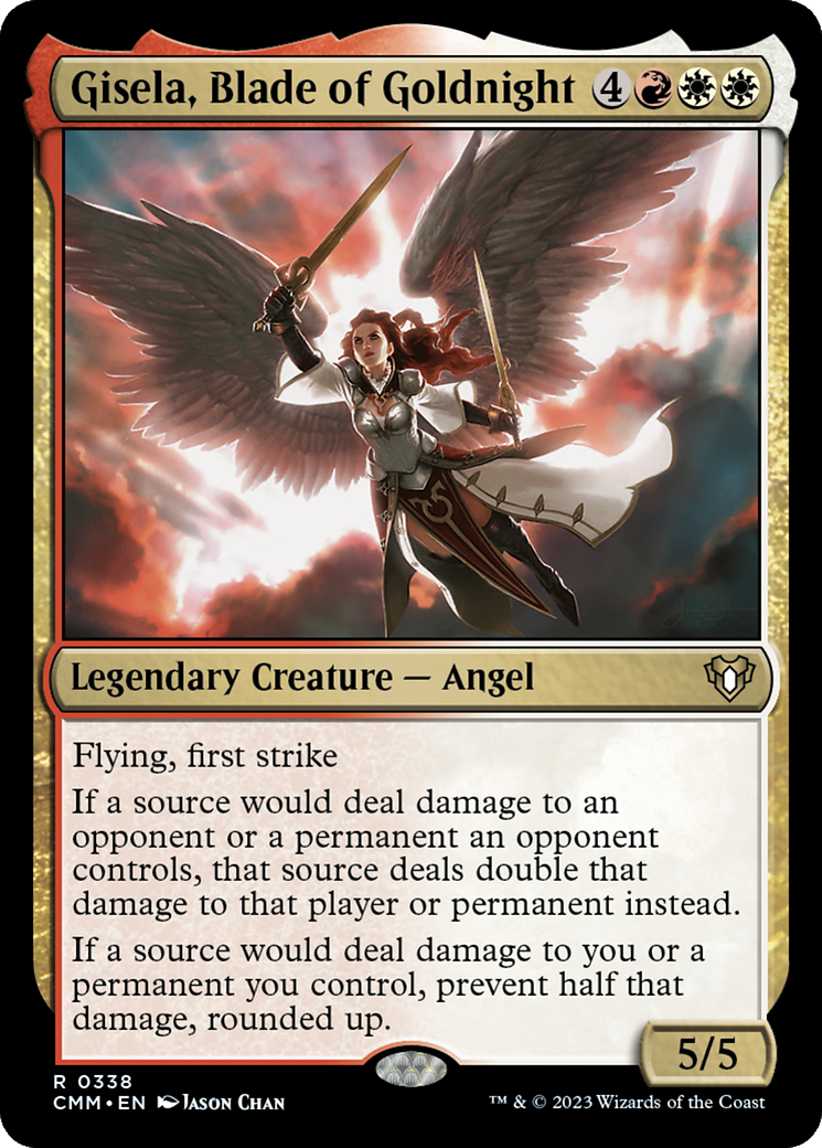 Gisela, Blade of Goldnight (338) [Commander Masters] - Deck Out Gaming