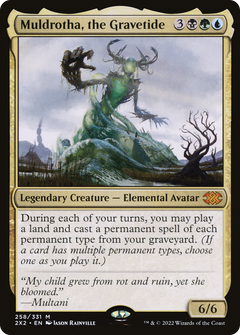Muldrotha, the Gravetide (258) [Double Masters 2022] - Deck Out Gaming