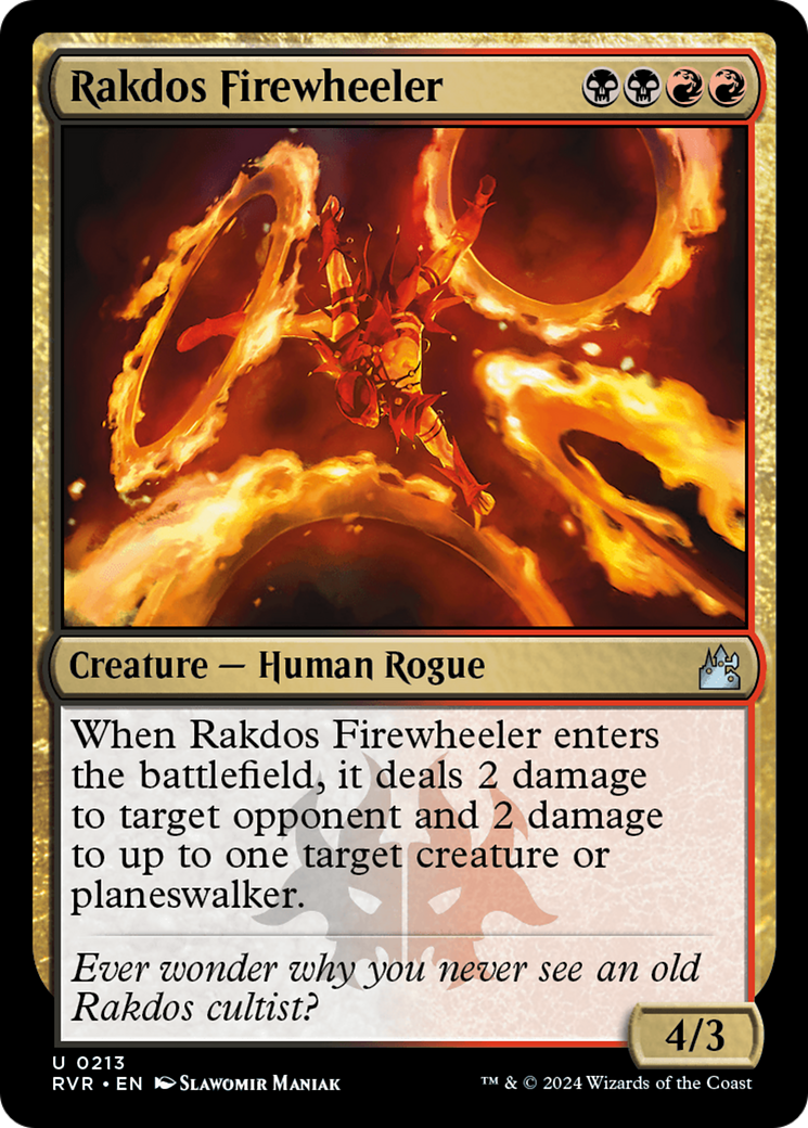 Rakdos Firewheeler (213) [Ravnica Remastered] - Deck Out Gaming