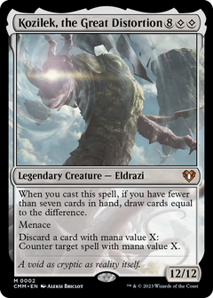 Kozilek, the Great Distortion (2) [Commander Masters] foil - Deck Out Gaming