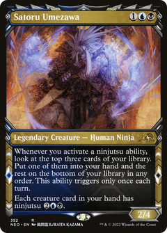 Satoru Umezawa (Showcase) (352) [Kamigawa: Neon Dynasty] - Deck Out Gaming