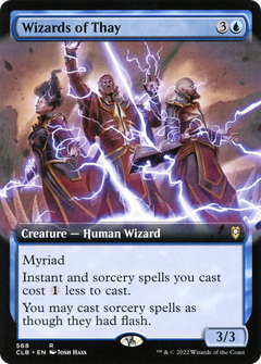 Wizards of Thay (Extended Art) (568) [Commander Legends: Battle for Baldur's Gate] foil - Deck Out Gaming