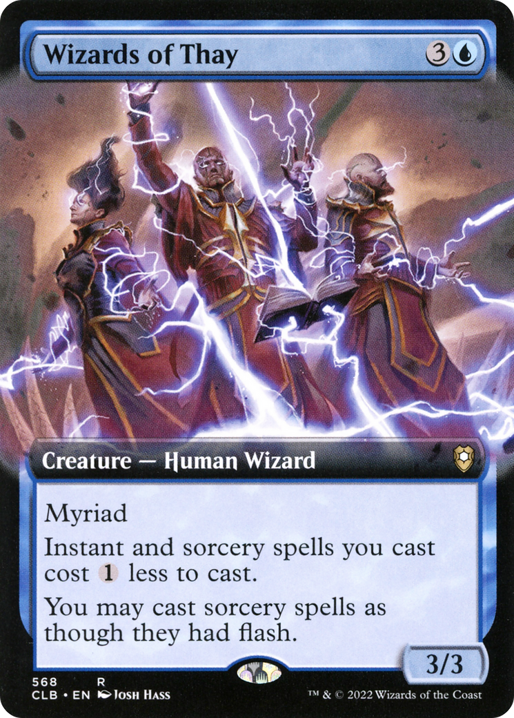 Wizards of Thay (Extended Art) (568) [Commander Legends: Battle for Baldur's Gate] foil - Deck Out Gaming