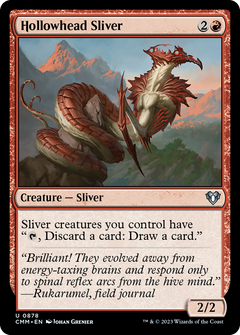 Hollowhead Sliver (878) [Commander Masters] - Deck Out Gaming