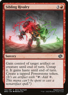 Sibling Rivalry (152) [The Brothers' War] foil - Deck Out Gaming
