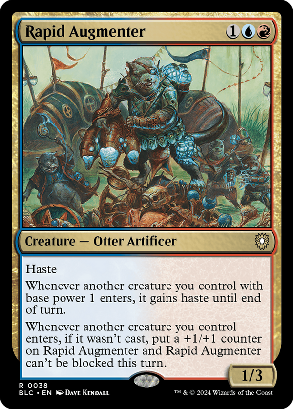Rapid Augmenter (38) [Bloomburrow Commander] - Deck Out Gaming