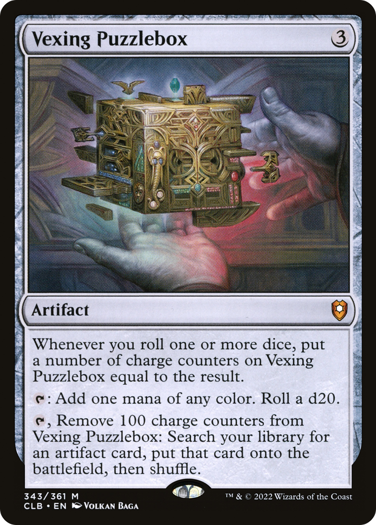Vexing Puzzlebox (343) [Commander Legends: Battle for Baldur's Gate] foil - Deck Out Gaming