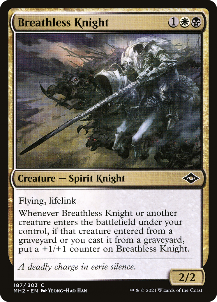 Breathless Knight (187) [Modern Horizons 2] foil - Deck Out Gaming