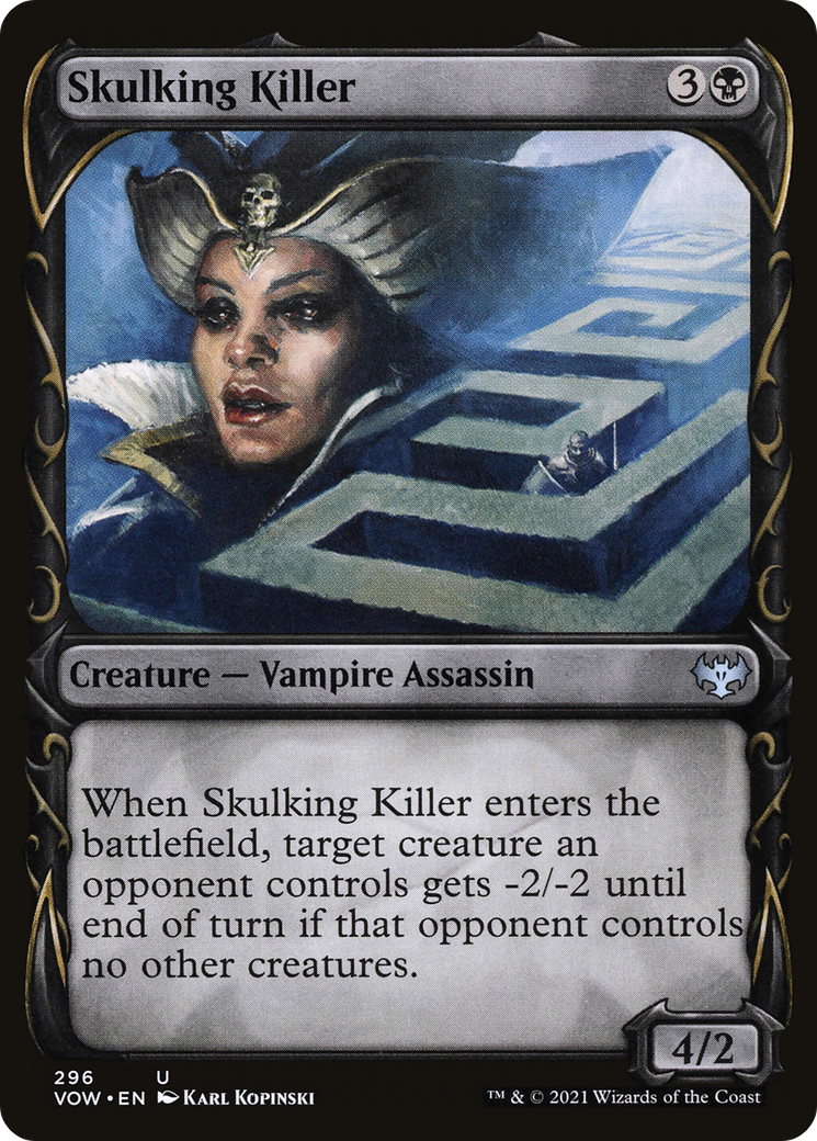 Skulking Killer (Showcase) (296) [Innistrad: Crimson Vow] - Deck Out Gaming