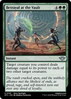 Betrayal at the Vault (155) [Outlaws of Thunder Junction] foil - Deck Out Gaming