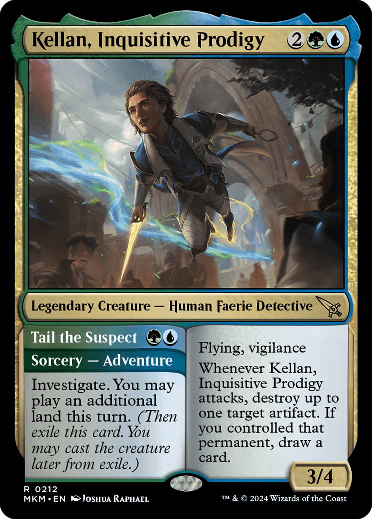 Kellan, Inquisitive Prodigy (212) [Murders at Karlov Manor] - Deck Out Gaming