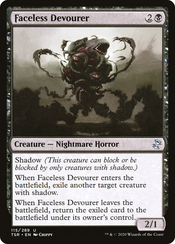 Faceless Devourer (115) [Time Spiral Remastered] foil - Deck Out Gaming