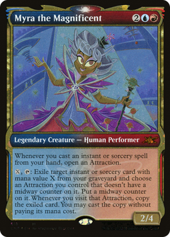 Myra the Magnificent (Showcase) (Galaxy Foil) (518) [Unfinity] foil - Deck Out Gaming