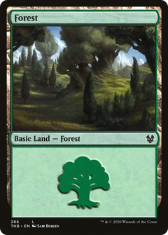Forest (286) (286) [Theros Beyond Death] - Deck Out Gaming