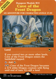 Cave of the Frost Dragon (Dungeon Module) (350) [Adventures in the Forgotten Realms] - Deck Out Gaming