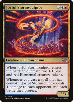 Joyful Stormsculptor (243) [March of the Machine] foil - Deck Out Gaming