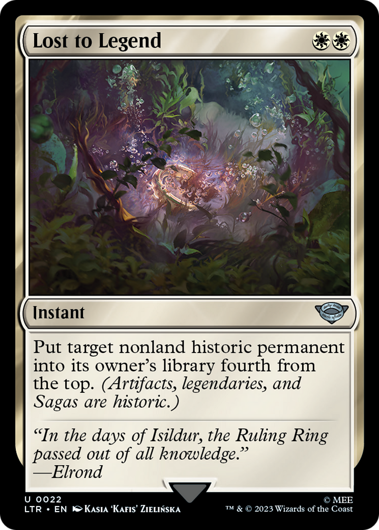 Lost to Legend (22) [The Lord of the Rings: Tales of Middle-earth] foil - Deck Out Gaming