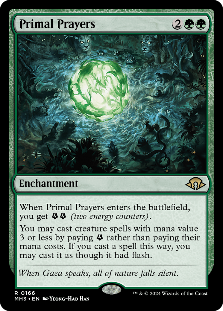 Primal Prayers (166) [Modern Horizons 3] - Deck Out Gaming