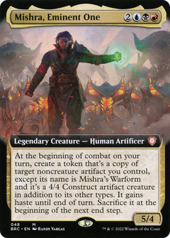 Mishra, Eminent One (Extended Art) (48) [The Brothers' War Commander] foil - Deck Out Gaming