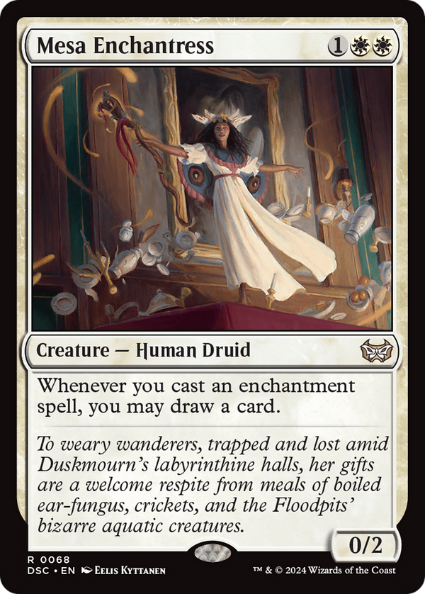 Mesa Enchantress (68) [Duskmourn: House of Horror Commander] - Deck Out Gaming