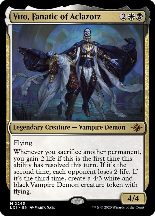 Vito, Fanatic of Aclazotz (243) [The Lost Caverns of Ixalan] - Deck Out Gaming