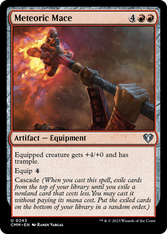 Meteoric Mace (243) [Commander Masters] foil - Deck Out Gaming