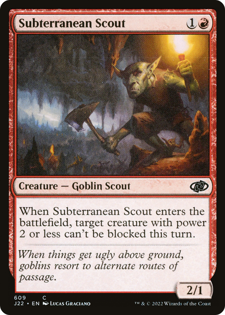 Subterranean Scout (609) [Jumpstart 2022] - Deck Out Gaming