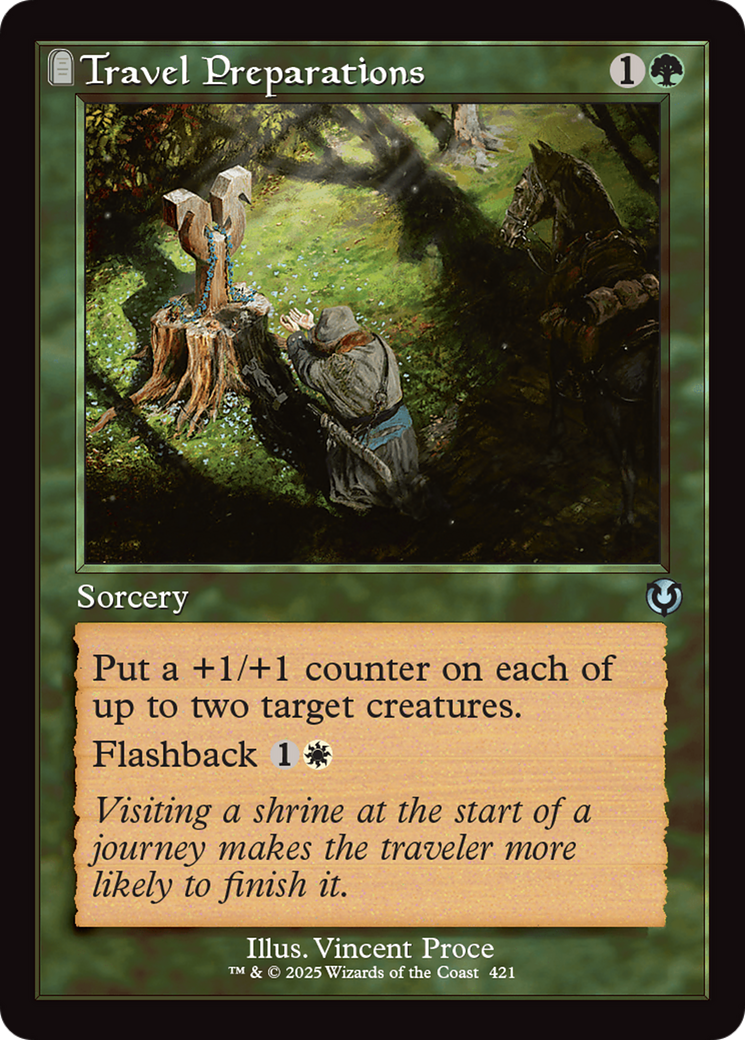 Travel Preparations (Retro Frame) (421) [Innistrad Remastered] foil - Deck Out Gaming