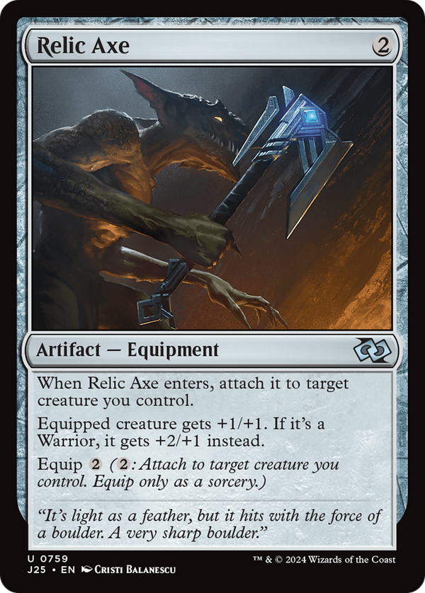 Relic Axe (759) [Foundations Jumpstart] - Deck Out Gaming