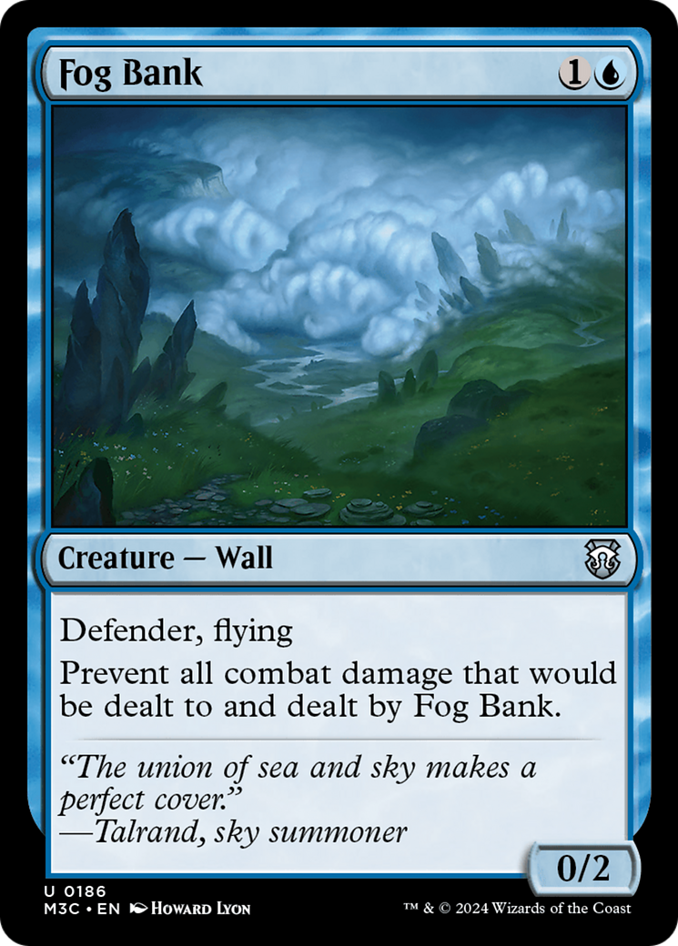 Fog Bank (186) [Modern Horizons 3 Commander] - Deck Out Gaming