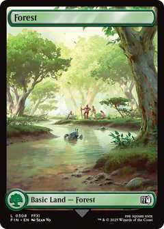 Forest (308) [FINAL FANTASY] foil - Deck Out Gaming