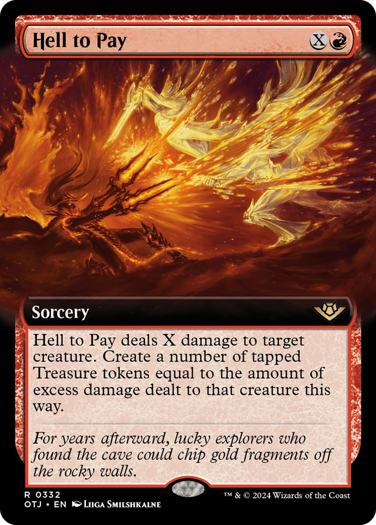 Hell to Pay (Extended Art) (332) [Outlaws of Thunder Junction] - Deck Out Gaming