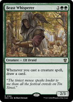 Beast Whisperer (166) [Murders at Karlov Manor Commander] - Deck Out Gaming