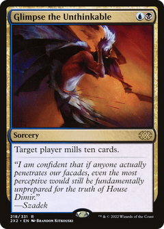 Glimpse the Unthinkable (218) [Double Masters 2022] - Deck Out Gaming