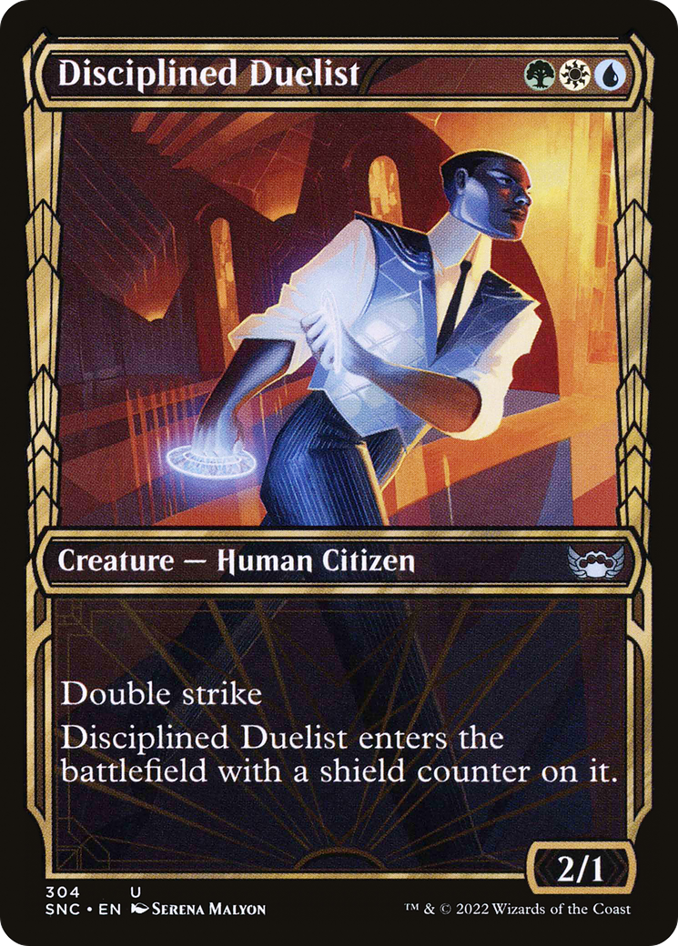Disciplined Duelist (Showcase) (304) [Streets of New Capenna] - Deck Out Gaming