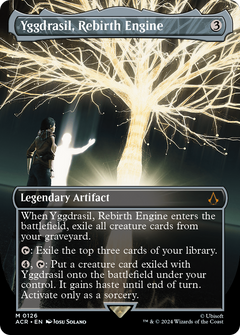 Yggdrasil, Rebirth Engine (Borderless) (126) [Assassin's Creed] foil - Deck Out Gaming