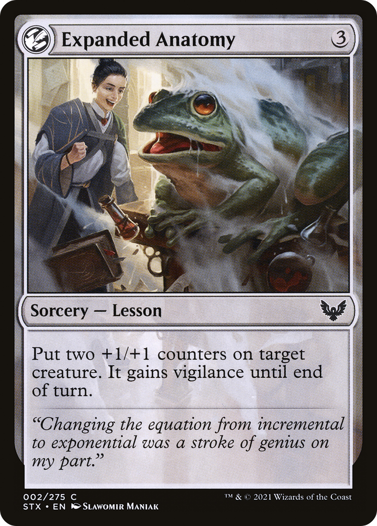 Expanded Anatomy (2) [Strixhaven: School of Mages] foil - Deck Out Gaming