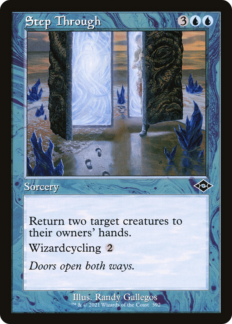 Step Through (Retro Frame) (392) [Modern Horizons 2] foil - Deck Out Gaming
