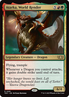 Atarka, World Render (281) [Commander: Tarkir: Dragonstorm] - Deck Out Gaming