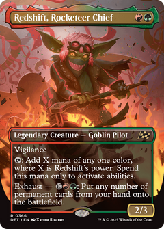 Redshift, Rocketeer Chief (Borderless) (366) [Aetherdrift] - Deck Out Gaming