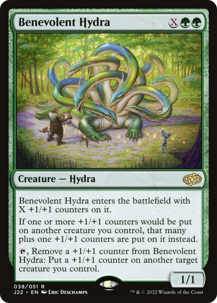 Benevolent Hydra (38) [Jumpstart 2022] - Deck Out Gaming