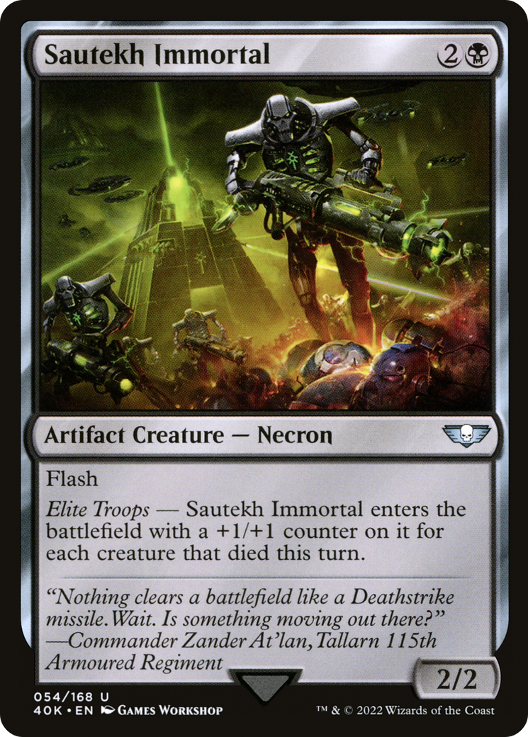 Sautekh Immortal (54) [Warhammer 40,000 Commander] - Deck Out Gaming