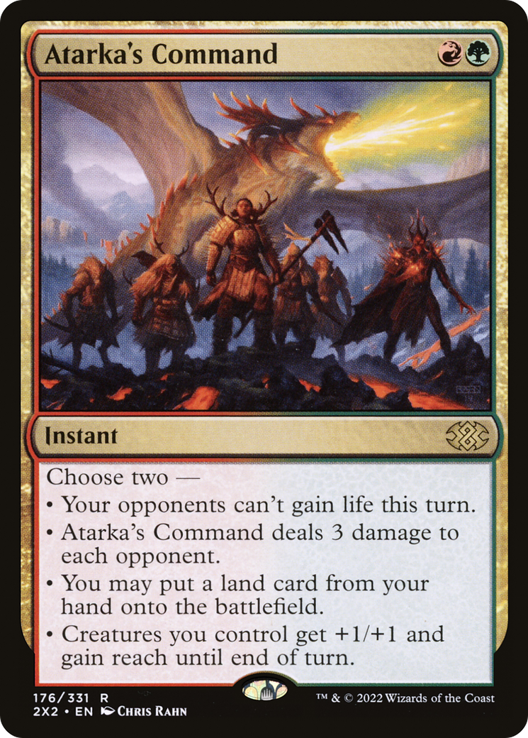 Atarka's Command (176) [Double Masters 2022] - Deck Out Gaming