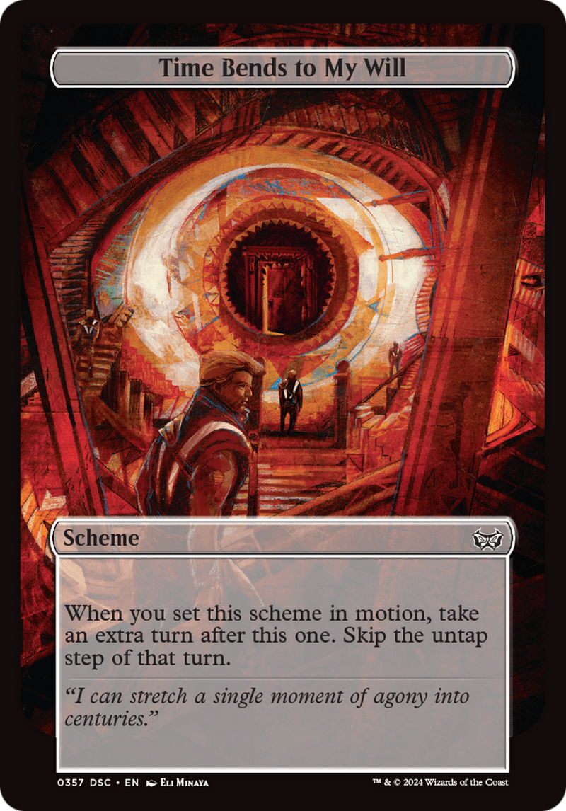 Time Bends to My Will (Full Art) (357) [Duskmourn: House of Horror Commander] - Deck Out Gaming