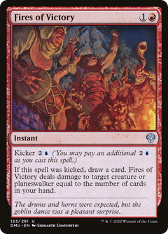 Fires of Victory (123) [Dominaria United] - Deck Out Gaming
