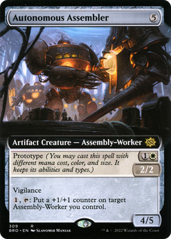 Autonomous Assembler (Extended Art) (309) [The Brothers' War] foil - Deck Out Gaming