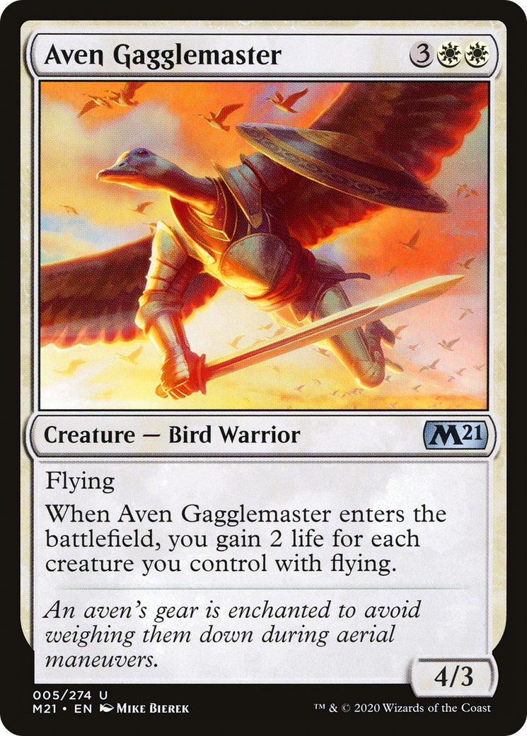 Aven Gagglemaster (5) [Core Set 2021] foil - Deck Out Gaming