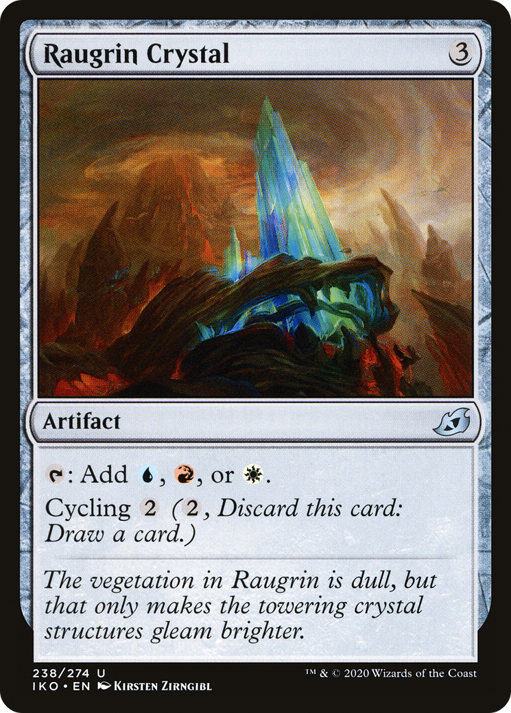 Raugrin Crystal (238) [Ikoria: Lair of Behemoths] foil - Deck Out Gaming