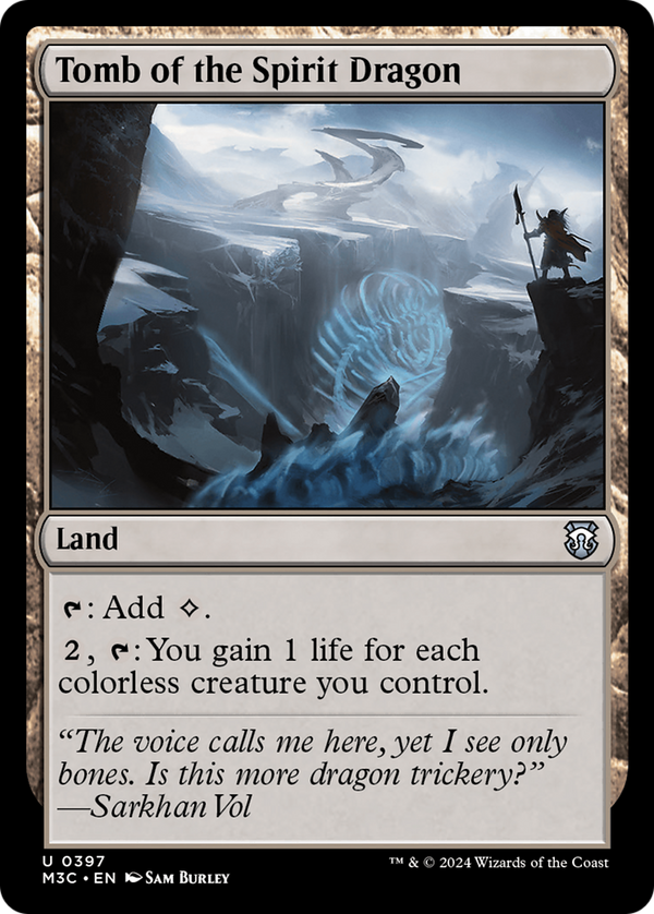 Tomb of the Spirit Dragon (397) [Modern Horizons 3 Commander] - Deck Out Gaming
