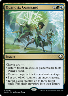 Quandrix Command (280) [The Lost Caverns of Ixalan Commander] - Deck Out Gaming